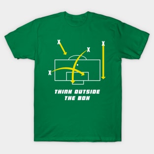 Think Outside the Box Football T-Shirt